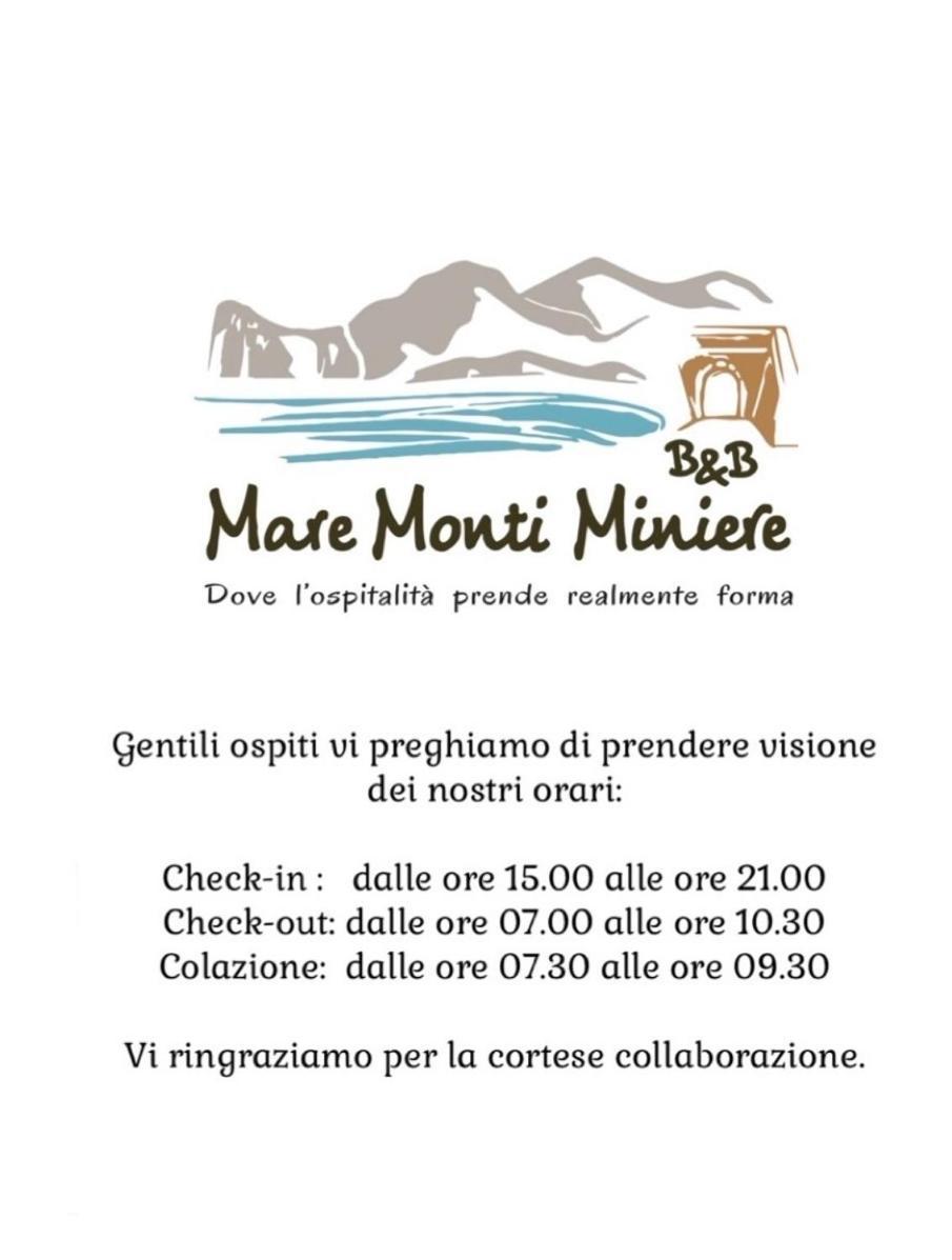B&B Mare Monti Miniere Iglesias Eksteriør bilde